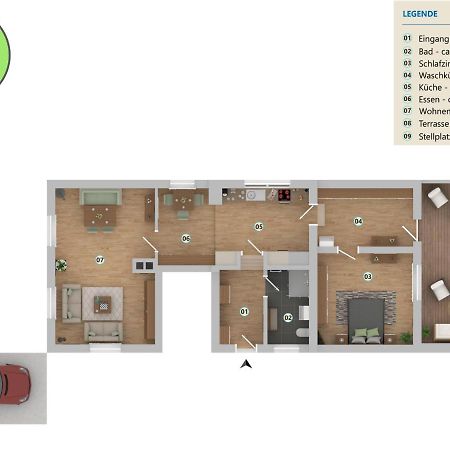 Ferienwohnung Katharina 4 Sterne Laut Dtv Wallbox 11Kw Nideggen Luaran gambar